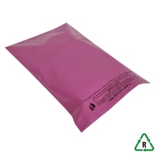 Pink Mailing Bags 4.7 x 6.7, 120 x 170 + Lip - Qty 100 