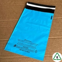 Baby Blue Mailing Bags 13 x 19, 330 x 485 + Lip - Qty 50 