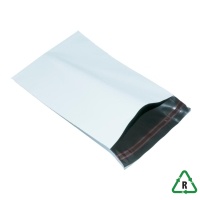 White Mailing Bags 10 x 14, 250 x 350 + Lip - Qty 500 