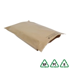 Beige Manilla Mailing Bags 6 x 9, 161 x 230 - Qty 50