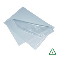 Clear Recyclable Mailing Bags 50mu/200gauge 24 x 35, 600 x 900 + Lip, Qty 50 
