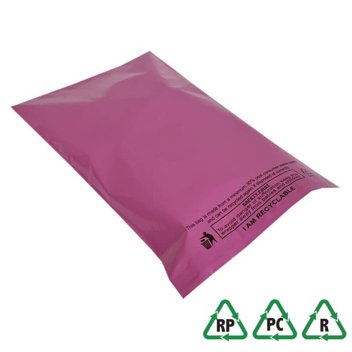 Pink Mailing Bags