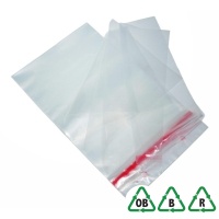 Clear C5 Oxo-Biodegradable Blockheaded Mailing Bags 35mu/140gauge 6 x 9, 162 x 230 + Lip - Qty 1000 