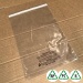 Clear Recyclable Mailing Bags 9.6 x 12, 245 x 305 + Lip, Qty 100