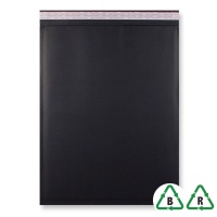 Flutelope - 470x350mm Black Corrugated Bag - Qty 1 