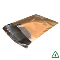 Metallic Gold Foil Mailing Bags 6 x 9, 165 x 230mm - C5 - Qty 25