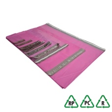 Mixed Size Pink Mailing Bags - 105 Bags