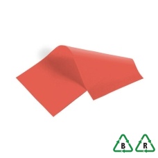 Luxury Tissue Paper 500 x 750mm - Poppy - Qty 480 sheets