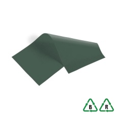 Luxury Tissue Paper 500 x 750mm - Forest Green - Qty 480 sheets