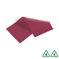 Luxury Tissue Paper 500 x 750mm - Cranberry - Qty 480 sheets