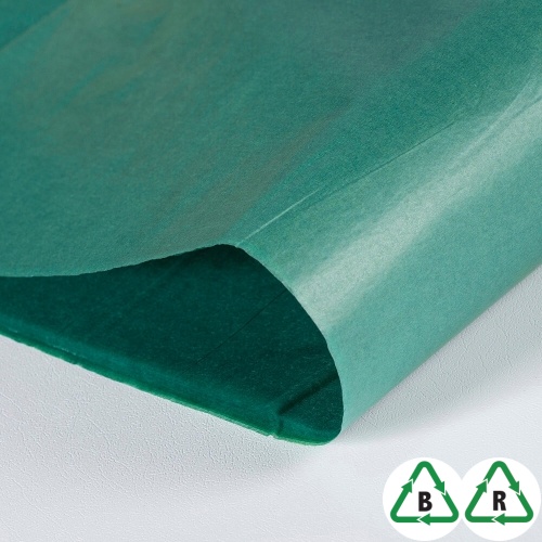  Dark Green Tissue Paper