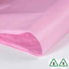 Pastel Pink Tissue Paper 500 x 750mm - Qty 480 sheets