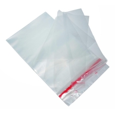 Clear C4 Medium Weight Blockheaded Bags - 9" x 12", 230 x 305mm - Qty 100