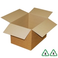 Heavy Duty Double Wall Cardboard Box 17 x 13 x 5.7, 435 x 330 x 145mm, Qty 1 Box