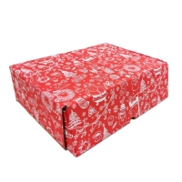 Christmas Print Box - 14 x 8 x 6.1, 358 x 205 x 155 - Qty 1