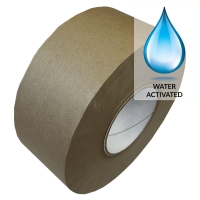 Gummed Paper Tape, Brown - 72mm x 200m x 70gsm - Qty 1