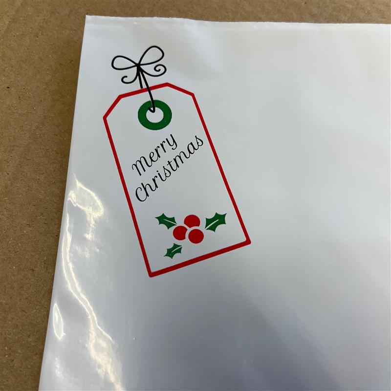 Christmas Festive mailing bags